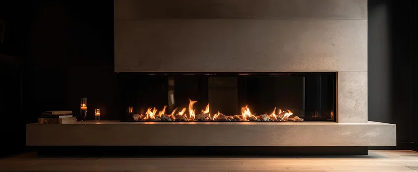 Gas Fireplace Ember Bed Design Services in Bend, Oregon