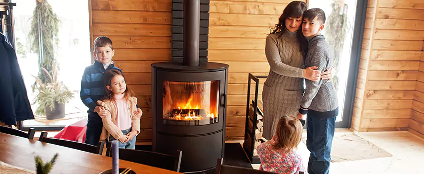 Morso Cast Iron Fireplace Insert Installation in Bend, Oregon